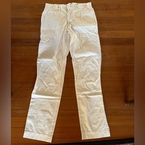White khakis size 30x32